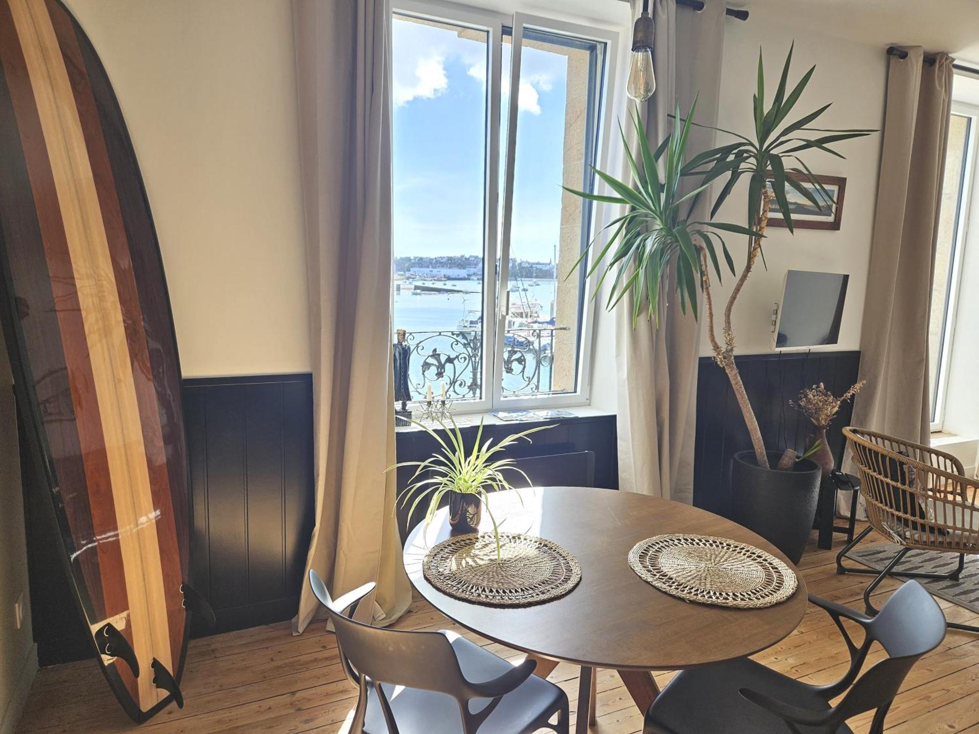 Anatoline Audierne Appart'Hotel Vue Mer - Sea & Harbor Stay Exterior photo